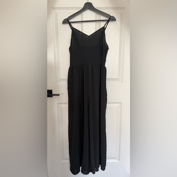 Black Wide Leg Jumpsuit - Picture 7 of 10
